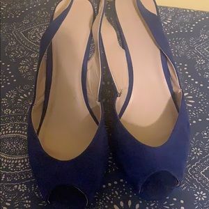 Royal Blue wedges